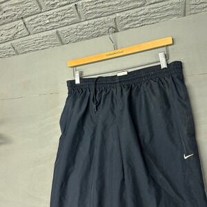 Nike Men's Black Athletic Pants Size Large Drawstring Waist Sportswear